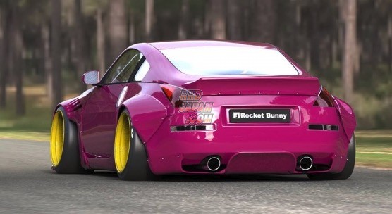 T.R.A.- KYOTO Rocket Bunny Duck Tail Rear Wing - Z33