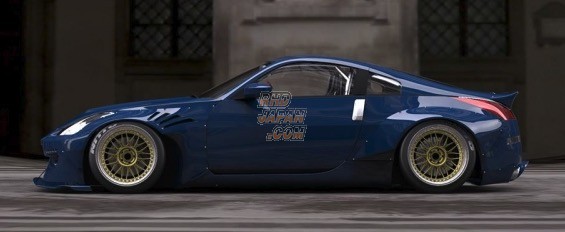 T.R.A.- KYOTO Rocket Bunny Duck Tail Rear Wing - Z33