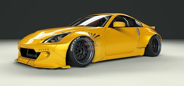 T.R.A.- KYOTO Rocket Bunny Duck Tail Rear Wing - Z33