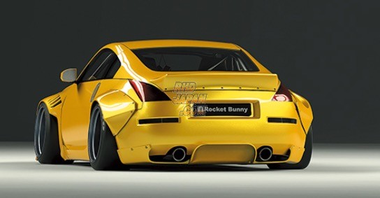 T.R.A.- KYOTO Rocket Bunny Duck Tail Rear Wing - Z33
