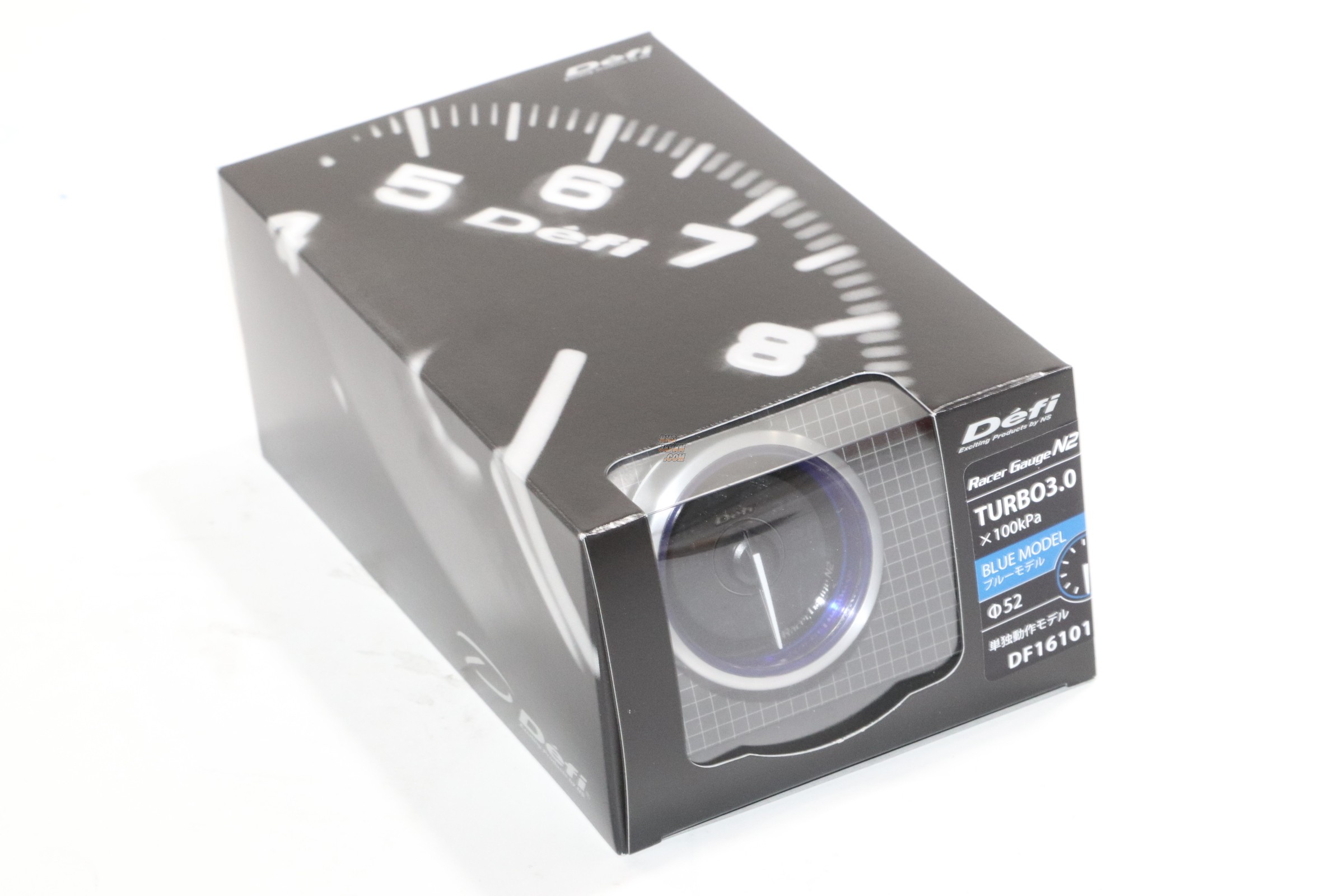 Defi Racer Gauge N2 Turbo Boost 52mm - Blue 3.0bar - RHDJapan