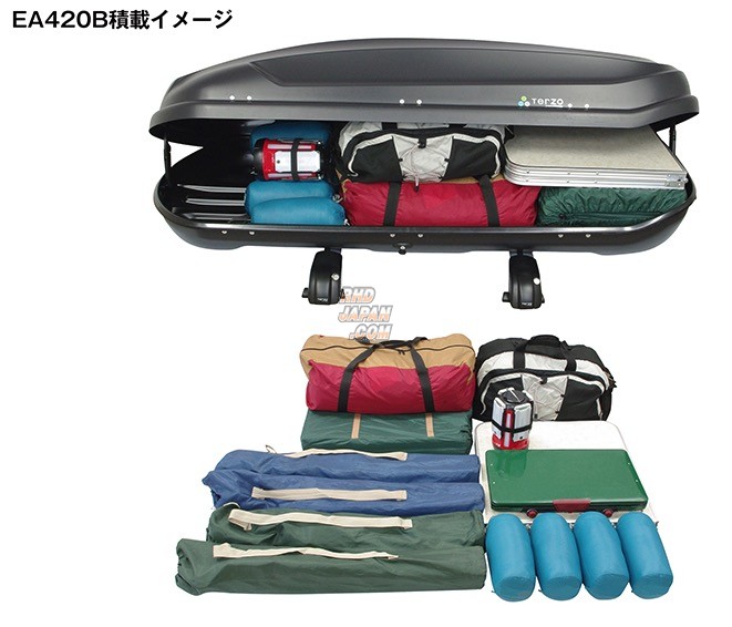Terzo best sale roof box