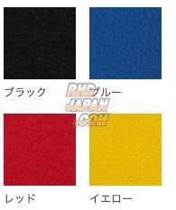 Esqueleto Seat Side Protector Type 3-4 - Fabric Black Right Side