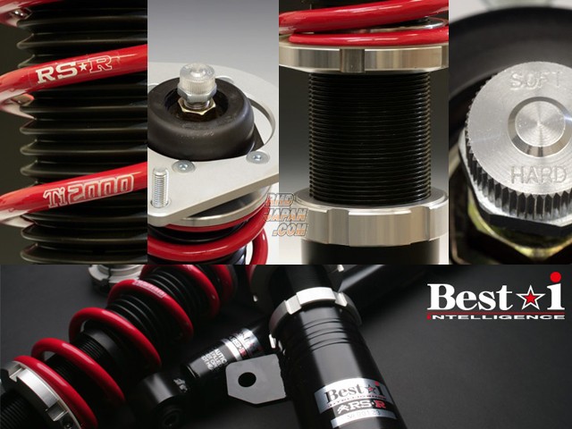 RS-R Best-i Coilover Suspension Set Standard Spring Rate - CR-Z ZF1 ZF2