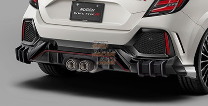 Mugen Rear Under Spoiler Unpainted - Civic Type-R FK8