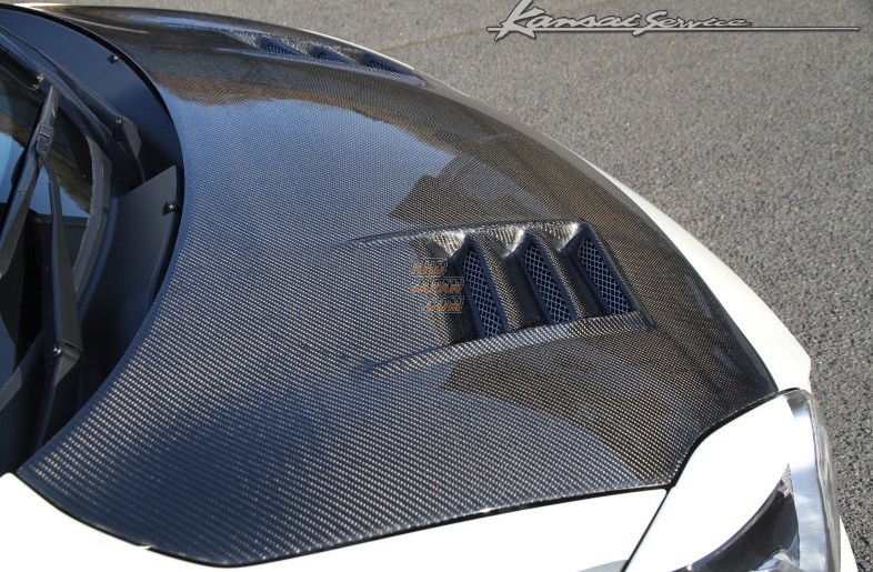 Kansai Service Cooling Engine Hood Bonnet FRP - Swift Sport ZC33S