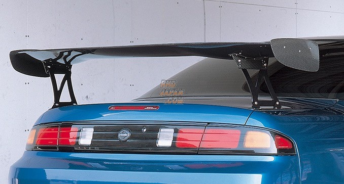 ings Z-Power Wing Wet Carbon 1600mm STD Mount - S13 - RHDJapan