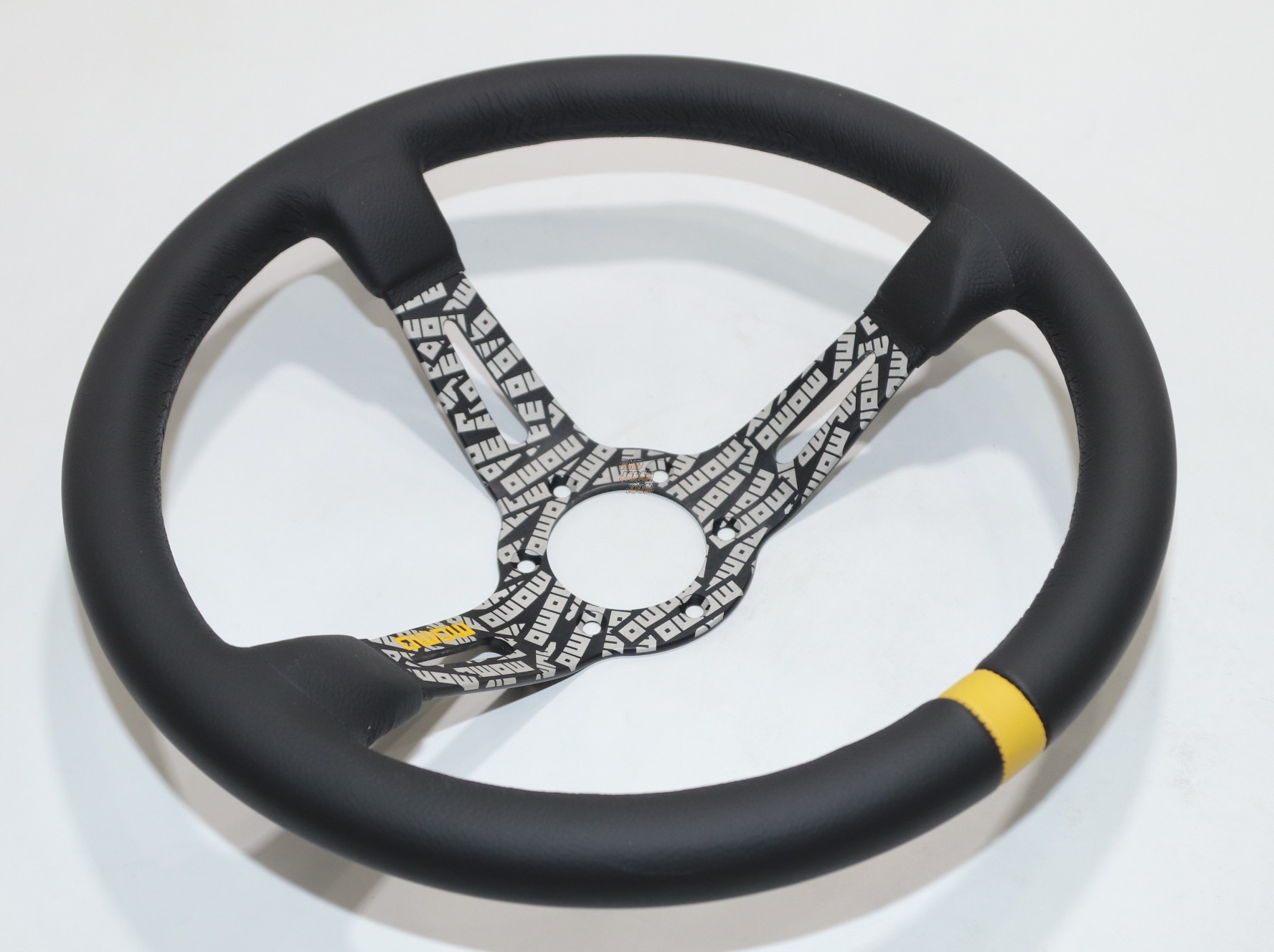 MOMO Steering Wheel - Ultra Japan Black Leather