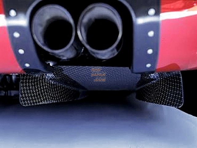 M-Tecnologia Rear Diffuser Normal Type Carbon Kevlar - F355