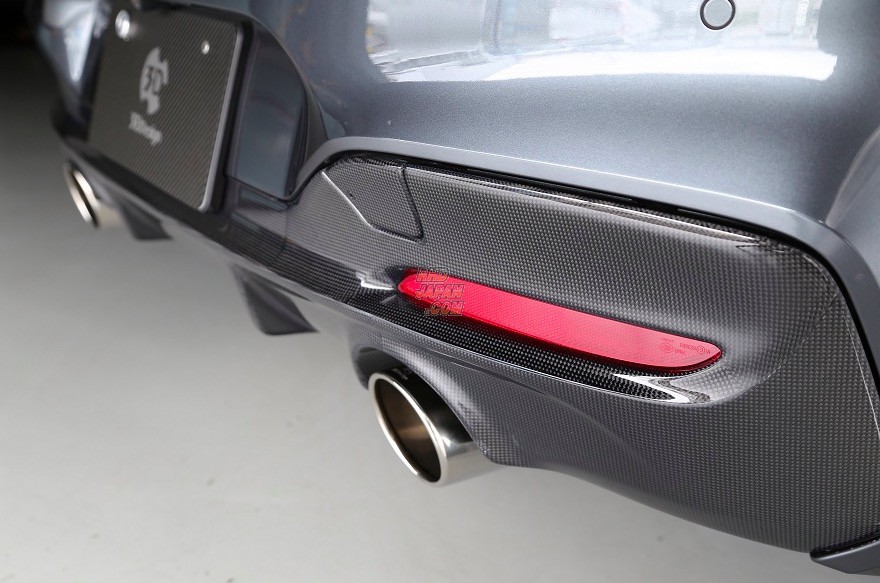3D Design Rear Diffuser 2 Tail Carbon Fiber - BMW F20 M-Sport LCI M135i 1B30 M140i 1S30