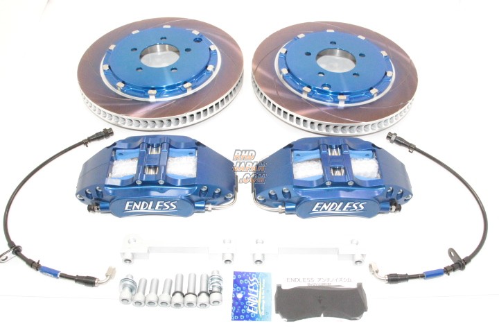 Endless Brake Caliper Kit System Inch Up Kit Rear Racing 4 MX72 Plus Pads -  BNR34 - RHDJapan