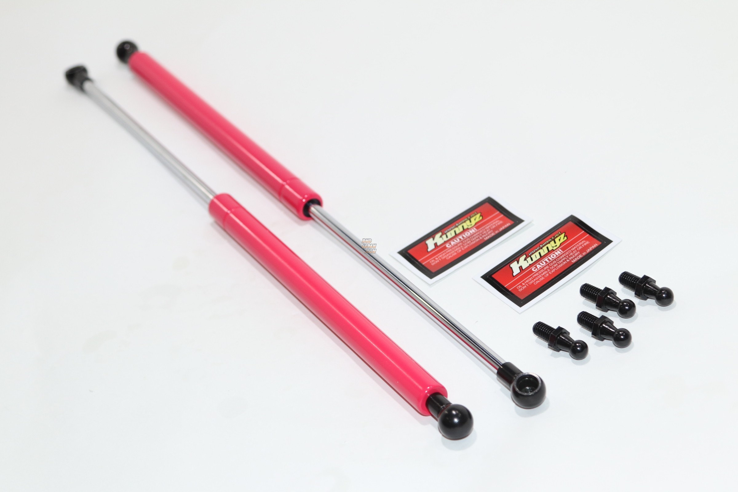 Kunny's Bonnet Damper Set For OEM Bonnet Pink - JZX90 JZX100