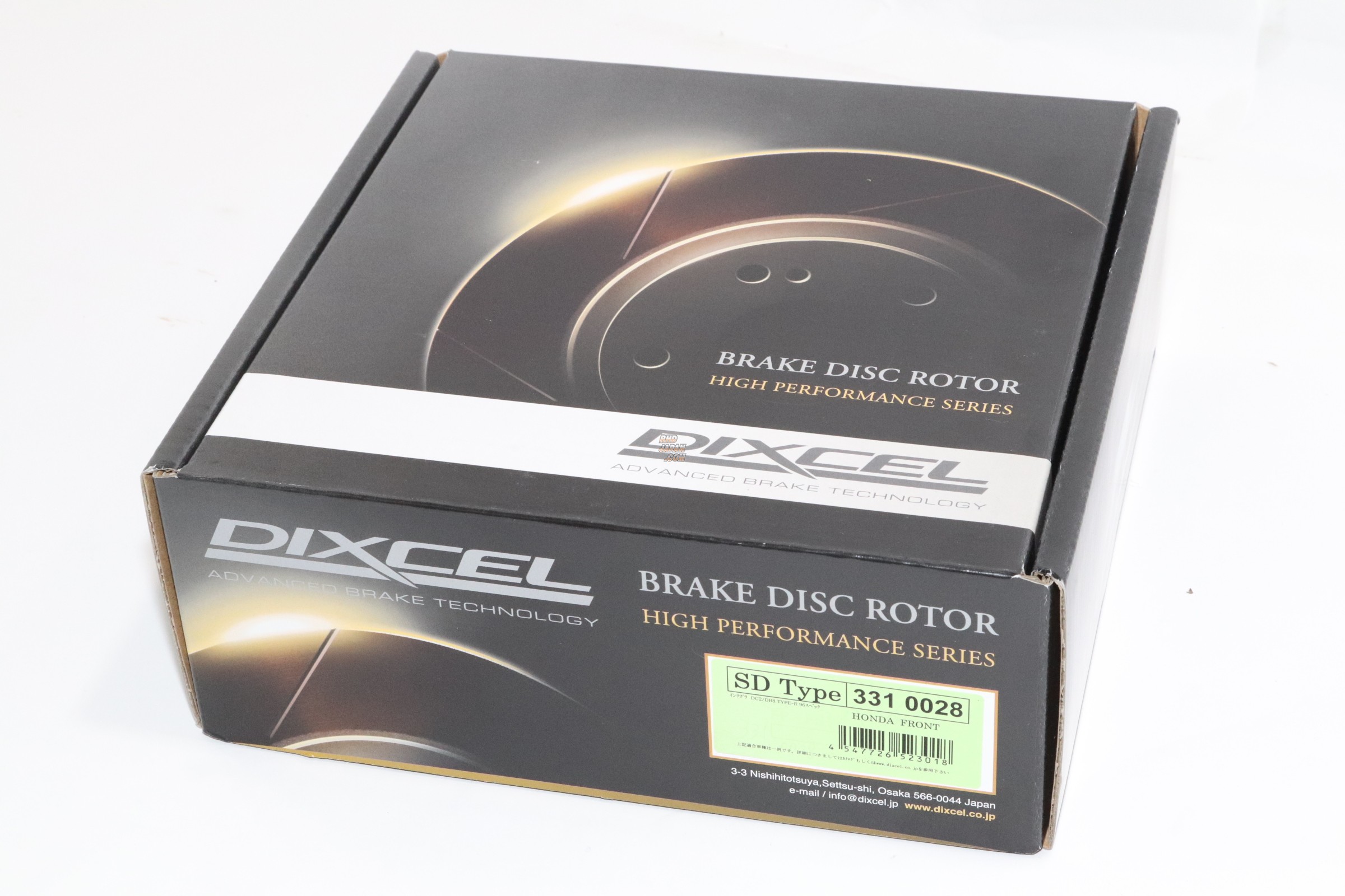 Dixcel Brake Rotor Set Front SD Type Standard Finish - DC2 98spec