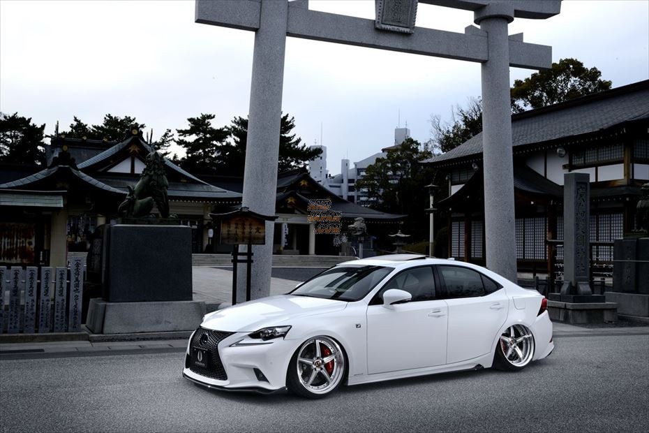 Aimgain Jun VIP EXE Front Under Spoiler Carbon Fiber - GSE31 AVE30 AVE35 ASE30 F-Sport Kouki