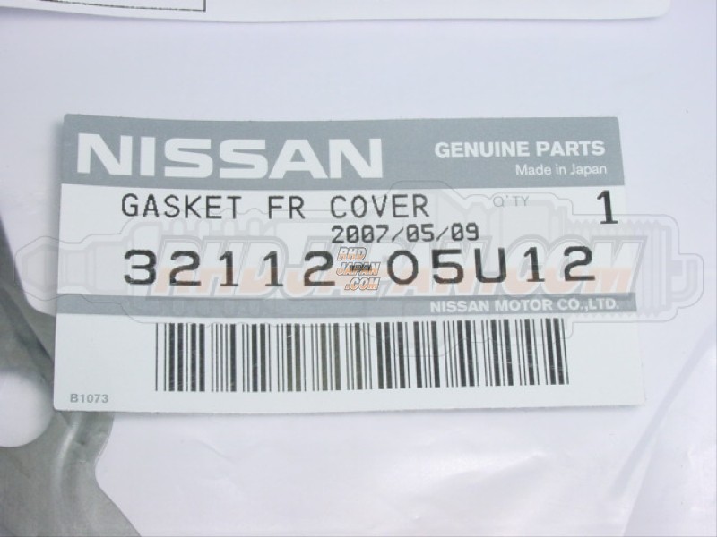 OEM NISSAN 3211205U12 GASKET FRONT COVER 32112-05U12 