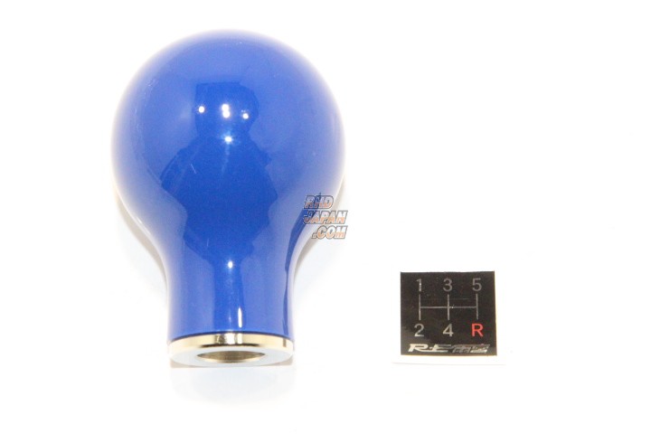 RE-Amemiya Blue Quicker Shift Knob - FC3S - RHDJapan