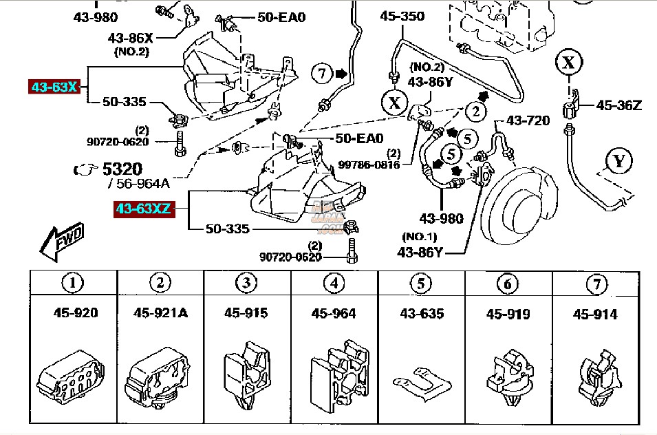 Mazda OEM Kouki Bumper Brake Duct Left FD3S