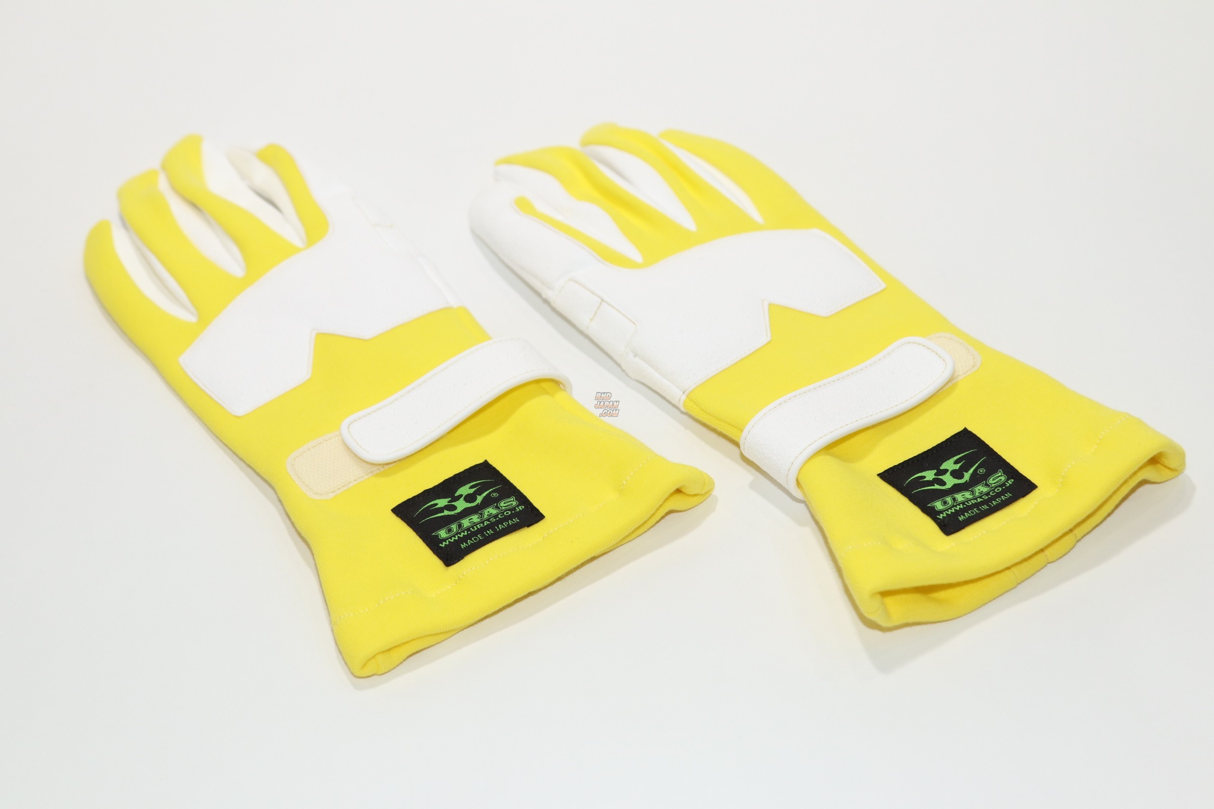 Uras Racing Gloves Yellow Large RHDJapan