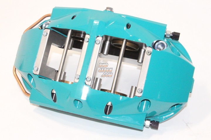 Project Mu Forged Street Caliper Brake Kit 4Pistons x 2Pads Front 300mm 2Pc Rotor NS-C Pads - Swift Sport ZC33S