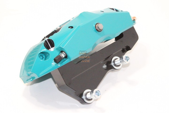 Project Mu Forged Street Caliper Brake Kit 4Pistons x 2Pads Front 300mm 2Pc Rotor NS-C Pads - Swift Sport ZC33S