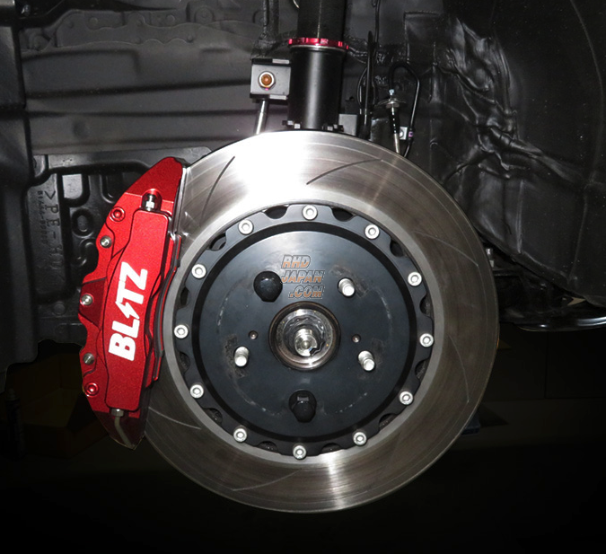 Blitz Big Caliper Brake Kit II 4Pot Street Front - ZRR80G