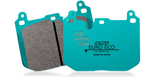 Project Mu Rear Brake Pads Type Euro Eco - Peugeot 106 S2S S2NFX 205 20DF 20DK 206 306 309 10DK