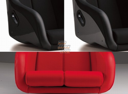 BRIDE ZETA IV Low Max Full Bucket Seat Red FRP Shell RHDJapan