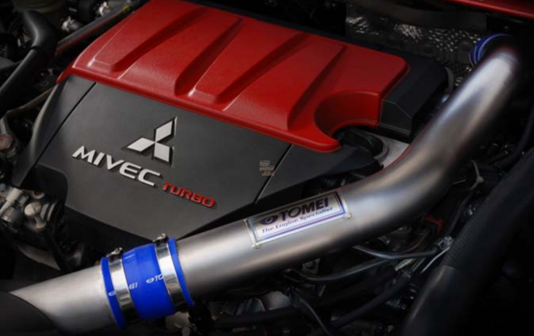 Tomei Titanium Air Intake Pipe - Lancer Evolution X CZ4A 4B11