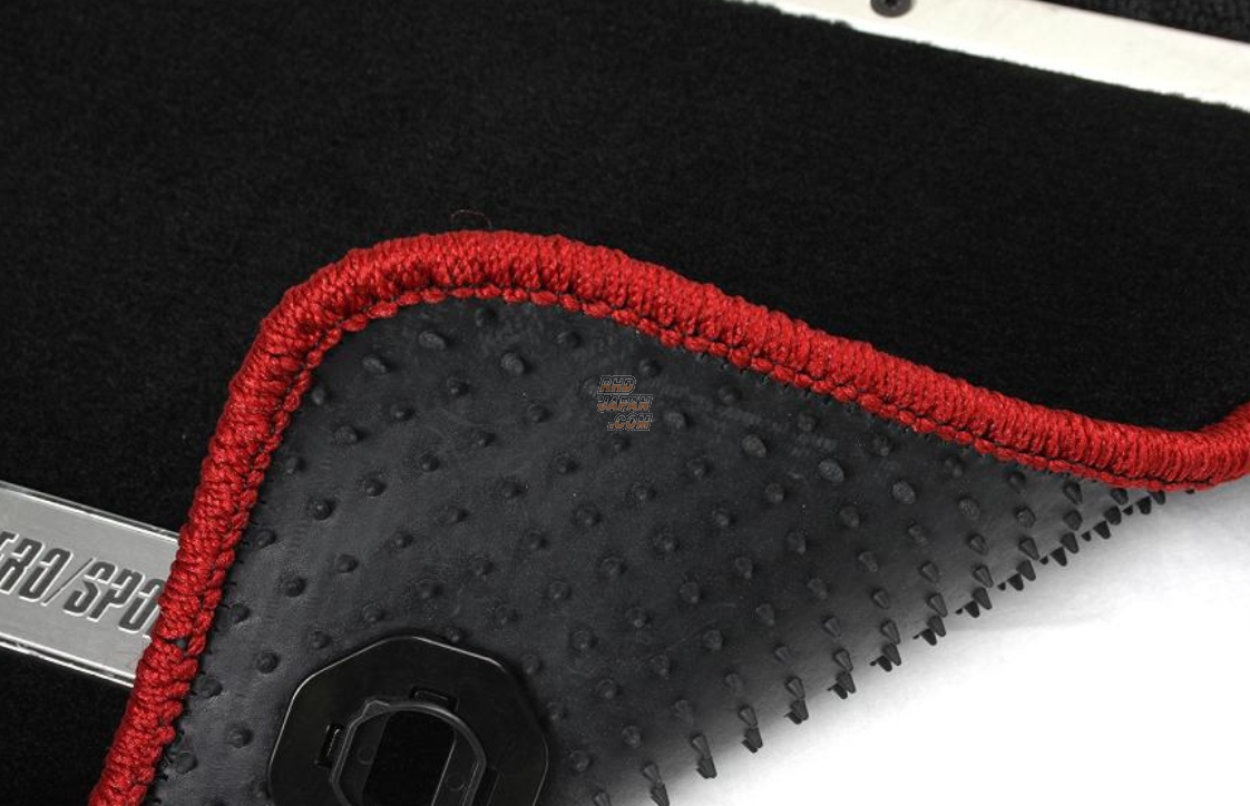 Zero Sports High Quality Floor Mat Set Red Stitching GC8 GF8 Impreza