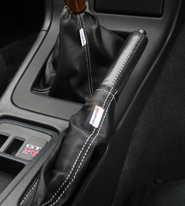 Top Secret Blue Stitching Side Brake Boot - BCNR33