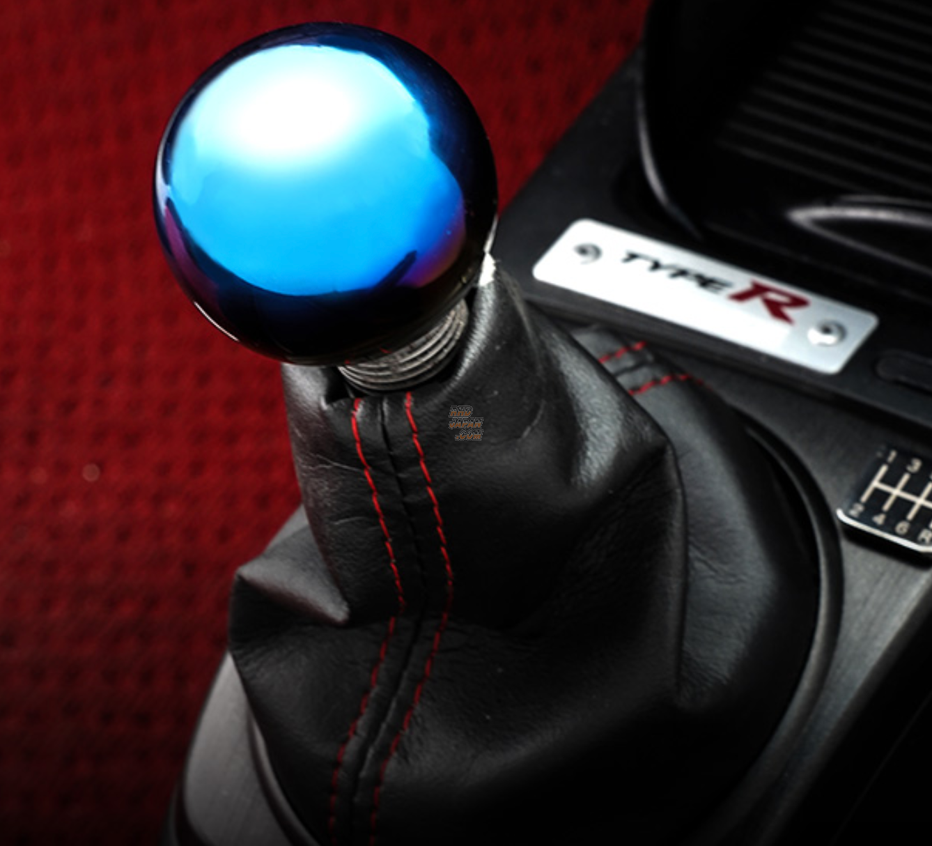 Digicam Adjustable Titanium Shift Knob Type-B - M12x1.25 6-Speed Reverse Left