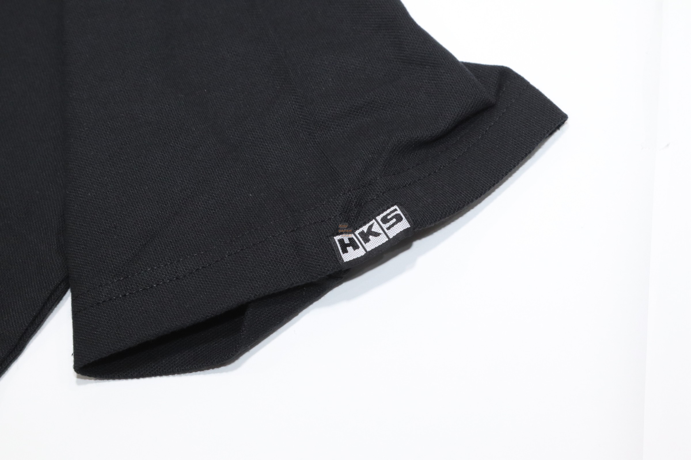 HKS Polo Shirt Tuned by HKS - Black XL - RHDJapan