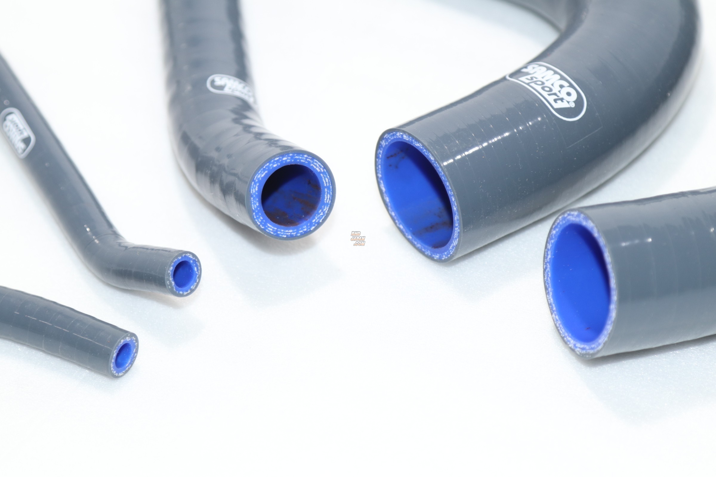 Samco Radiator Coolant Hose Kit Option Color Gun Metallic - BE5 BH5 D type