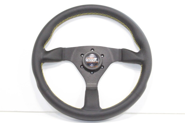 Works Bell WB Steering Wheel Type III - Yellow Stitch
