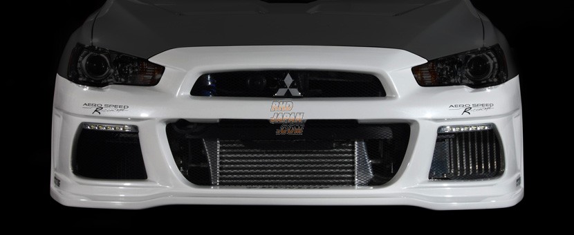 Blitz Aero Speed R-Concept Front Lip Spoiler - Lancer Evolution X CZ4A