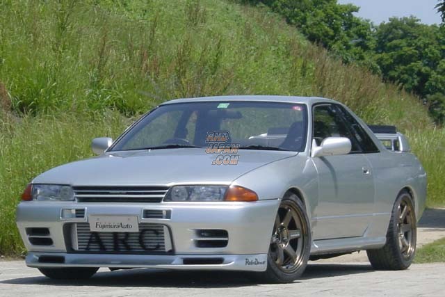 Fujimura Auto Rocket Dancer Hood Lip Spoiler Bonnet Top Mold Wet Carbon Fiber Plain Weave - BNR32