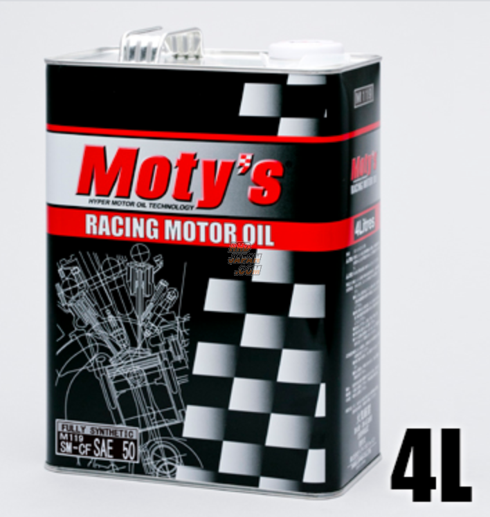 Moty's High Performance Engine Oil M119 - SAE 50 4L