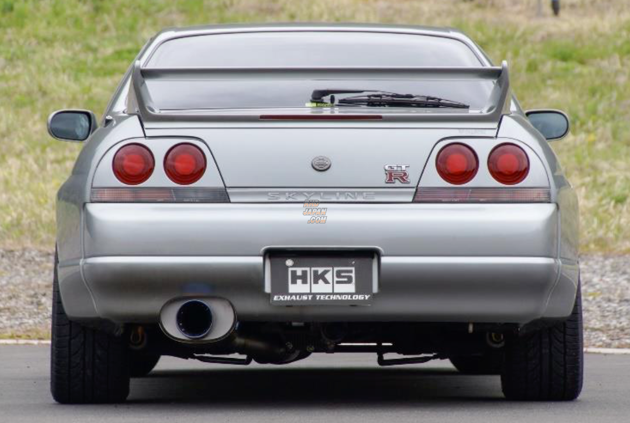 HKS Super Turbo Muffler Ti Titanium - BCNR33