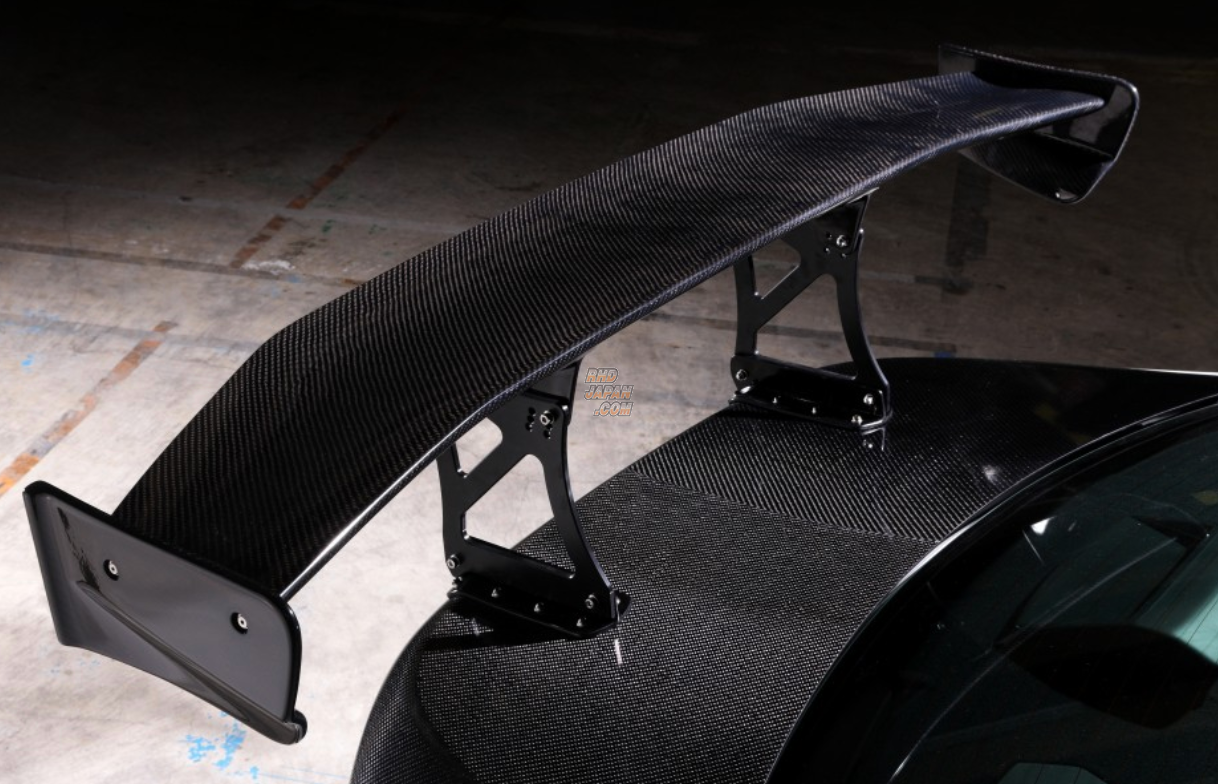 Pro Composite Rear Wing 3D End Fin Type 1 Wet Carbon Fiber CFRP