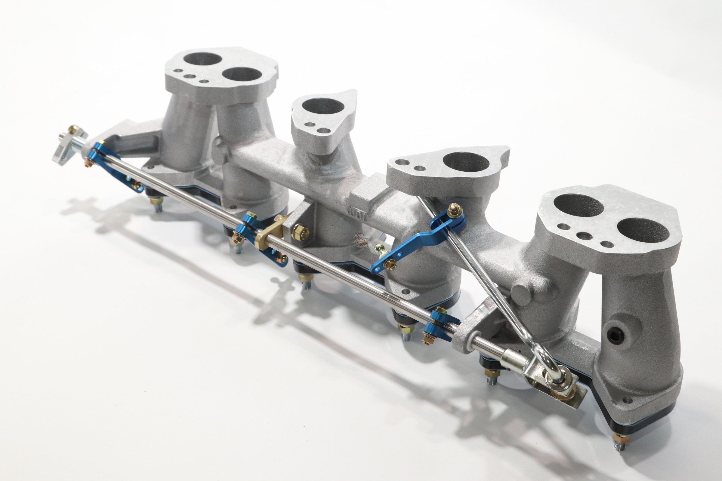 Harada Shoukai Intake Manifold Kit L-Type with Fuel Hose - L6 L20 L24 L26 L28 Rod Type