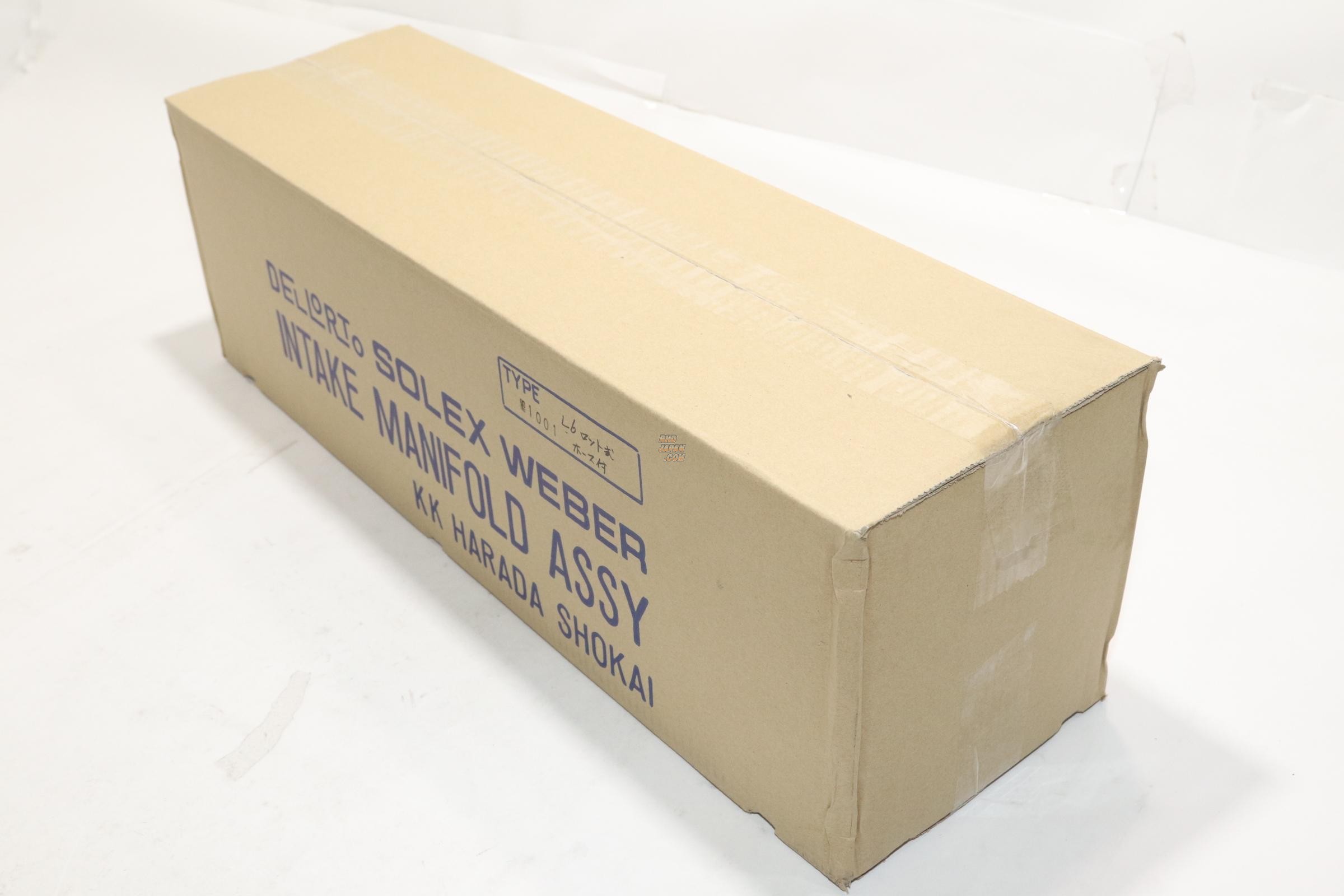 Harada Shoukai Intake Manifold Kit L-Type with Fuel Hose - L6 L20 L24 L26 L28 Rod Type