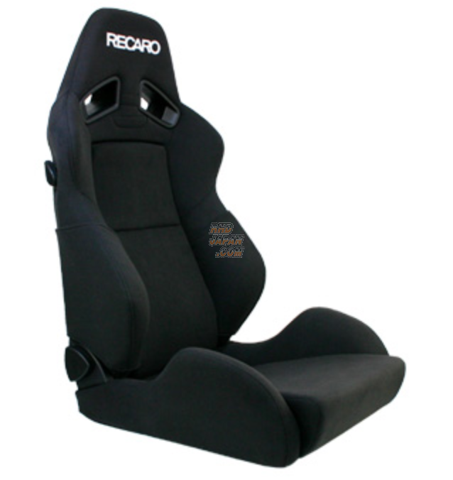 7-Wood Recaro Seat Backrest Side Cover Set - SR-7 SR-7F Red - RHDJapan