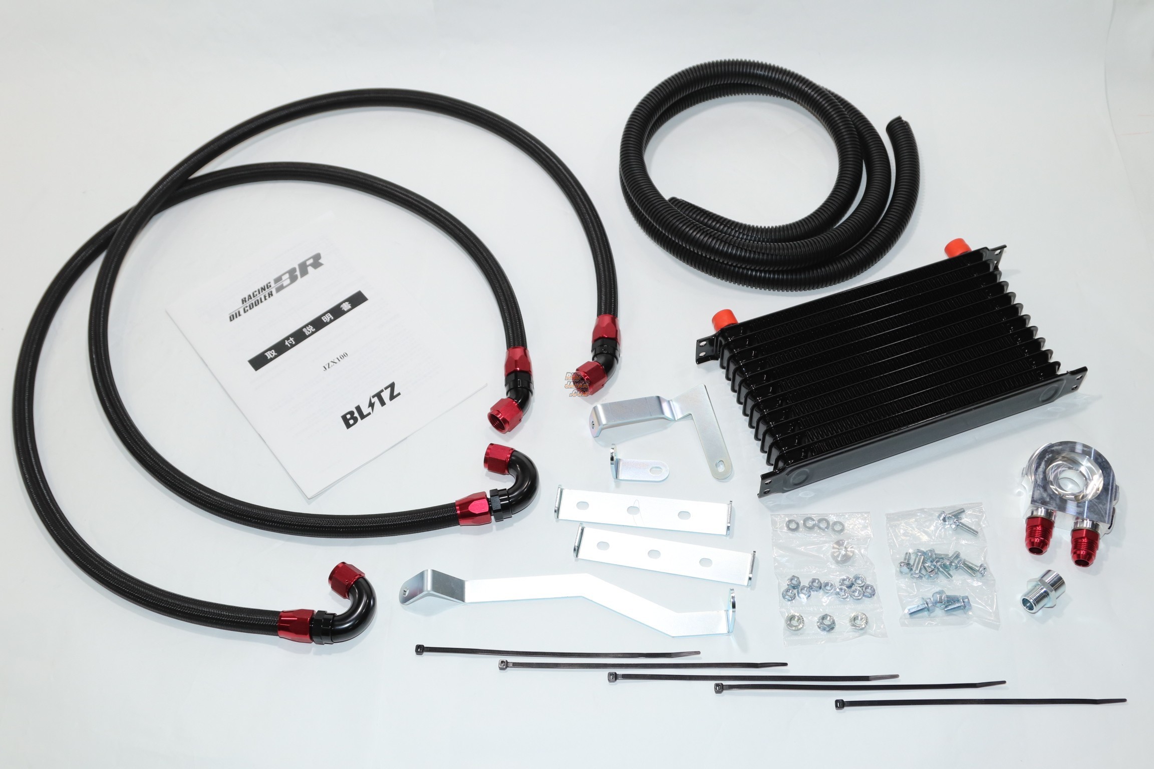 パーツ BLITZ INTERCOOLER OILCOOLER Blitz Oil Cooler Kit Type BR Blitz Intercooler - JZX100