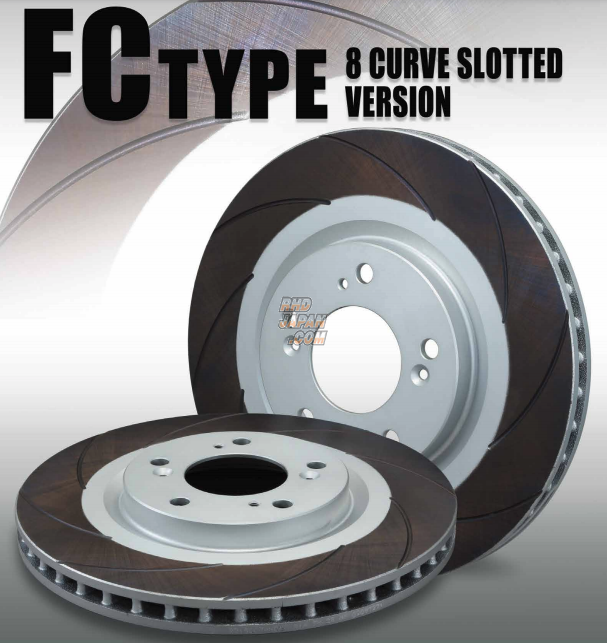 Dixcel Brake Rotor Set FC Type Rear Standard Finish - Swift Sport ZC33S