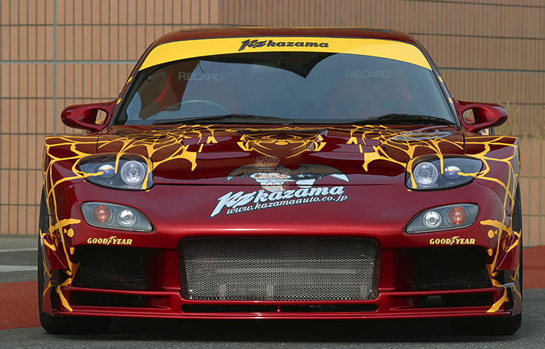 Kazama Auto Promode Front Wide Fender Set Type 2 - FD3S - RHDJapan