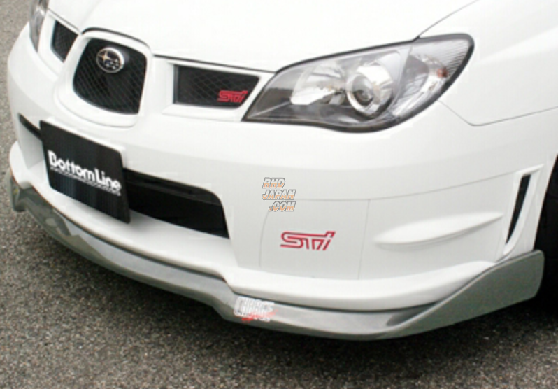 Charge Speed Bottomline Type 2 Front Lip Spoiler FRP - Impreza WRX STI GDB Applied F/G