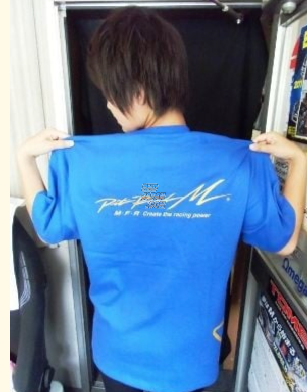 Pit Road M Original Order Made T-Shirt Type B Pink Base Gold Lettering - Men's Size LL (XL)