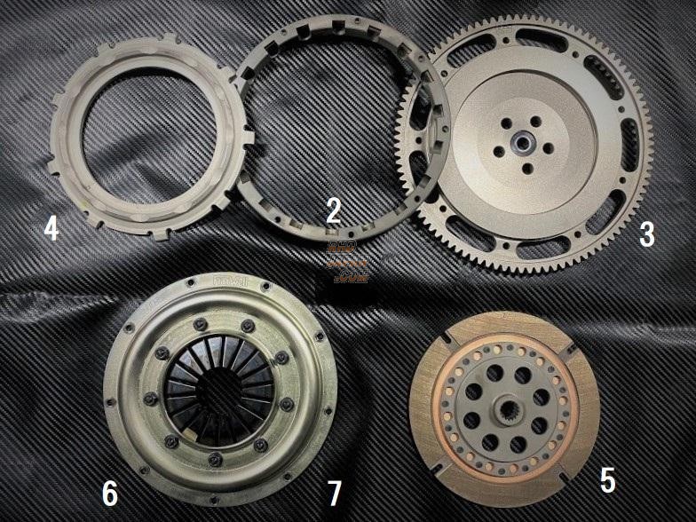 Flatwell X OS Giken Super Racing Clutch Kit Clutch 220 SPL - S660 JW5