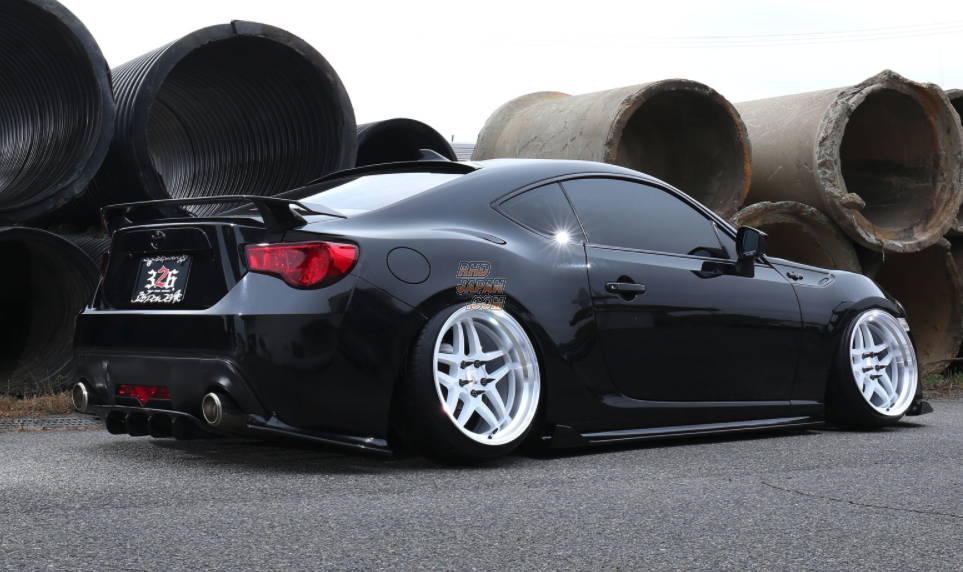 326 Power 3D☆STAR Rear Under Spoiler 3pc Set FRP - 86 ZN6 Zenki Before Minor Change