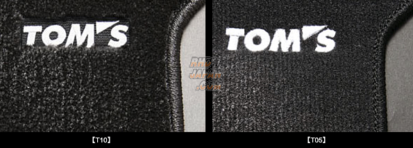 TOM'S Floor Mat Set Front and Rear Full Set T10 Grade - ZVW40W